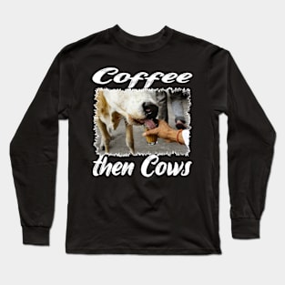 Cows Classic Funny distressed Tee Long Sleeve T-Shirt